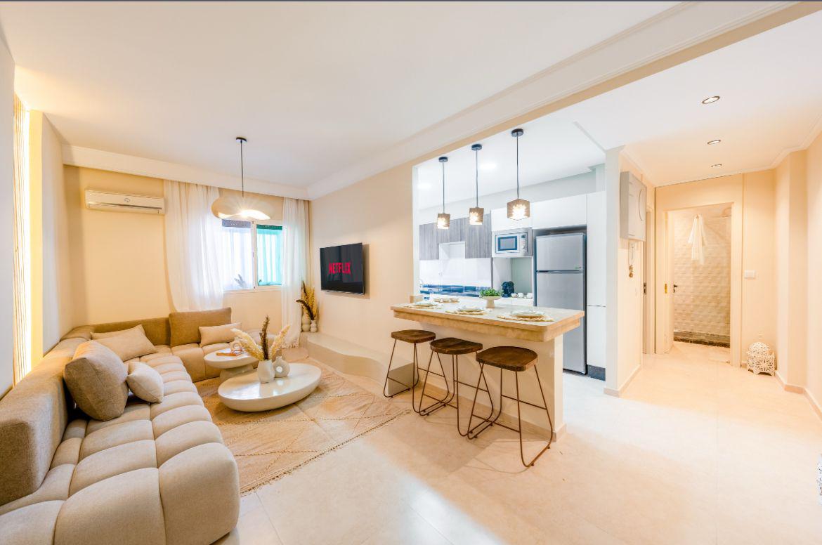 Appartement 1 Chambre – Location Longue Durée – Quartier Majorelle, Marrakech (A3)