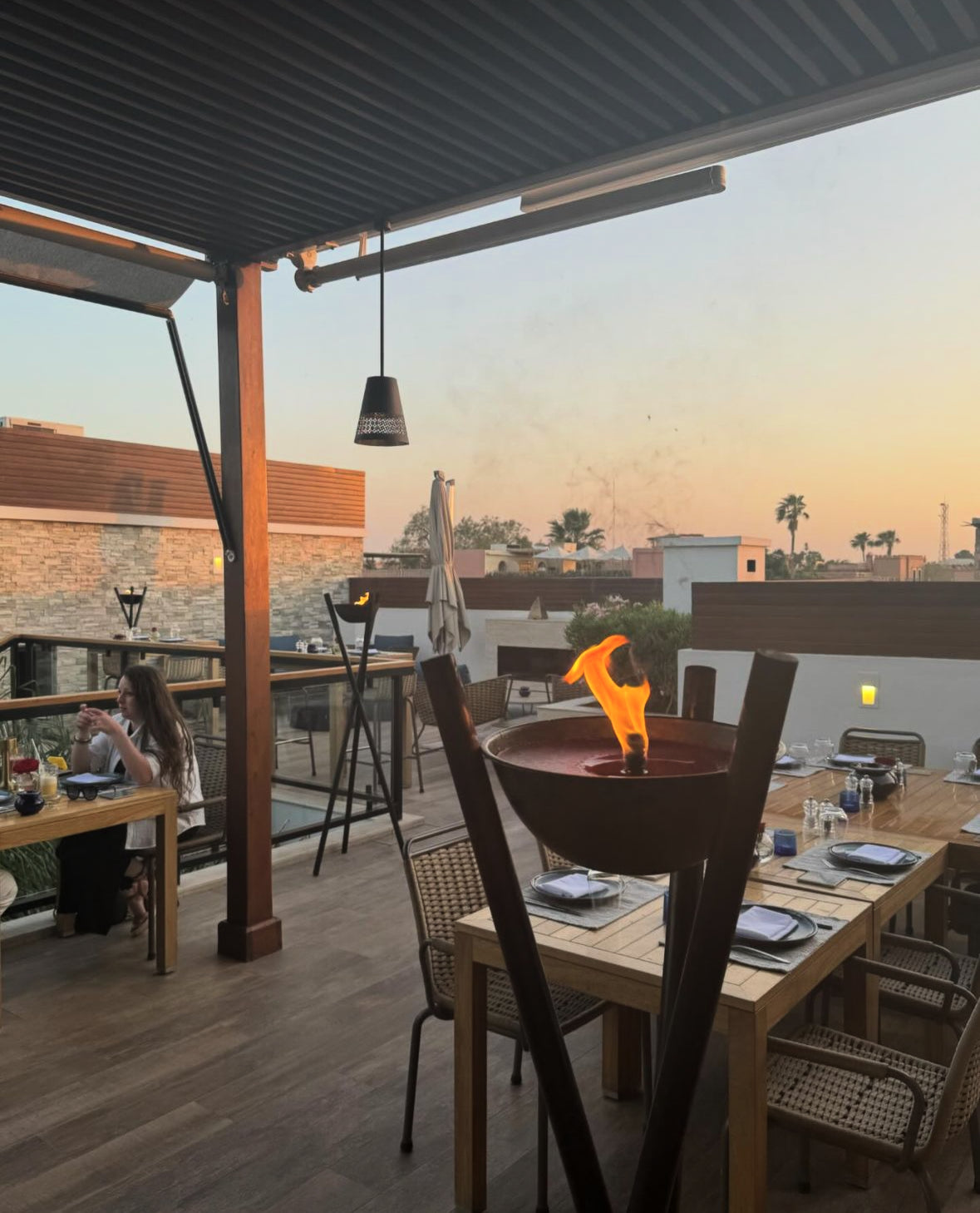 La Brillante Rooftop Marrakech - Art Culinaire et Vue Imprenable