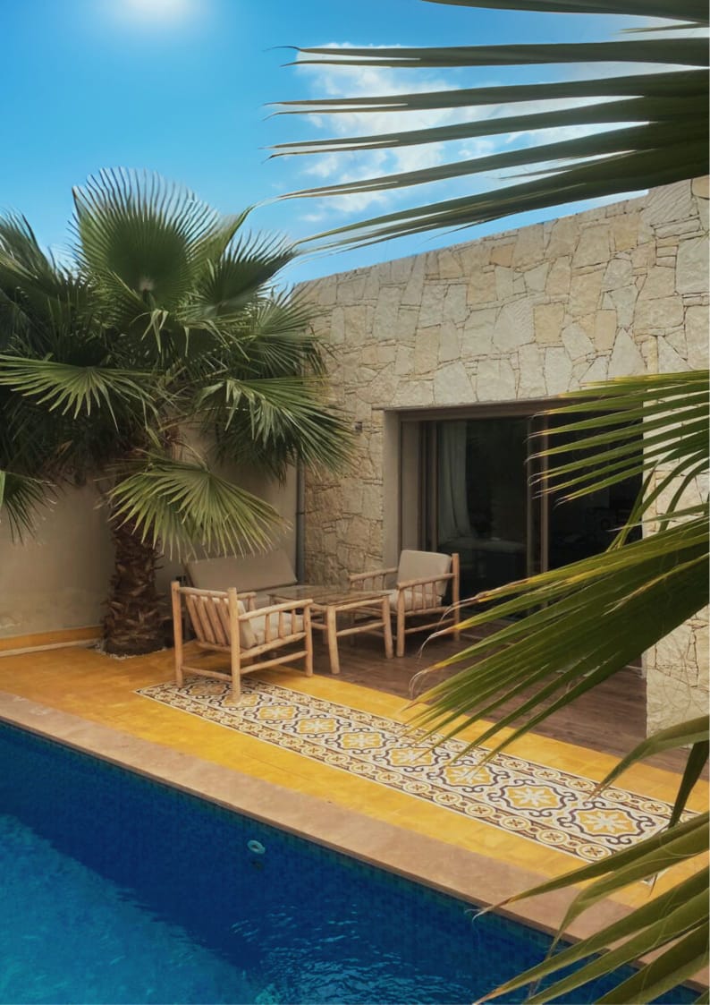 Villa Familiale à Louer – Chrifia, Marrakech (Piscine Privée) (V3)