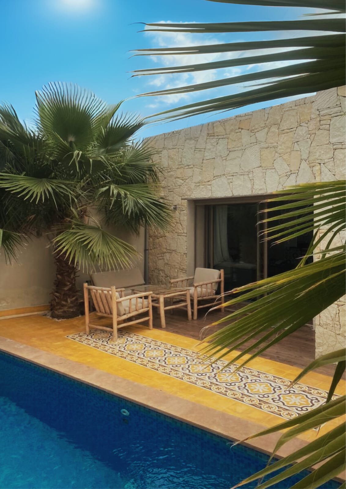 Villa Familiale à Louer – Chrifia, Marrakech (Piscine Privée) (V3)