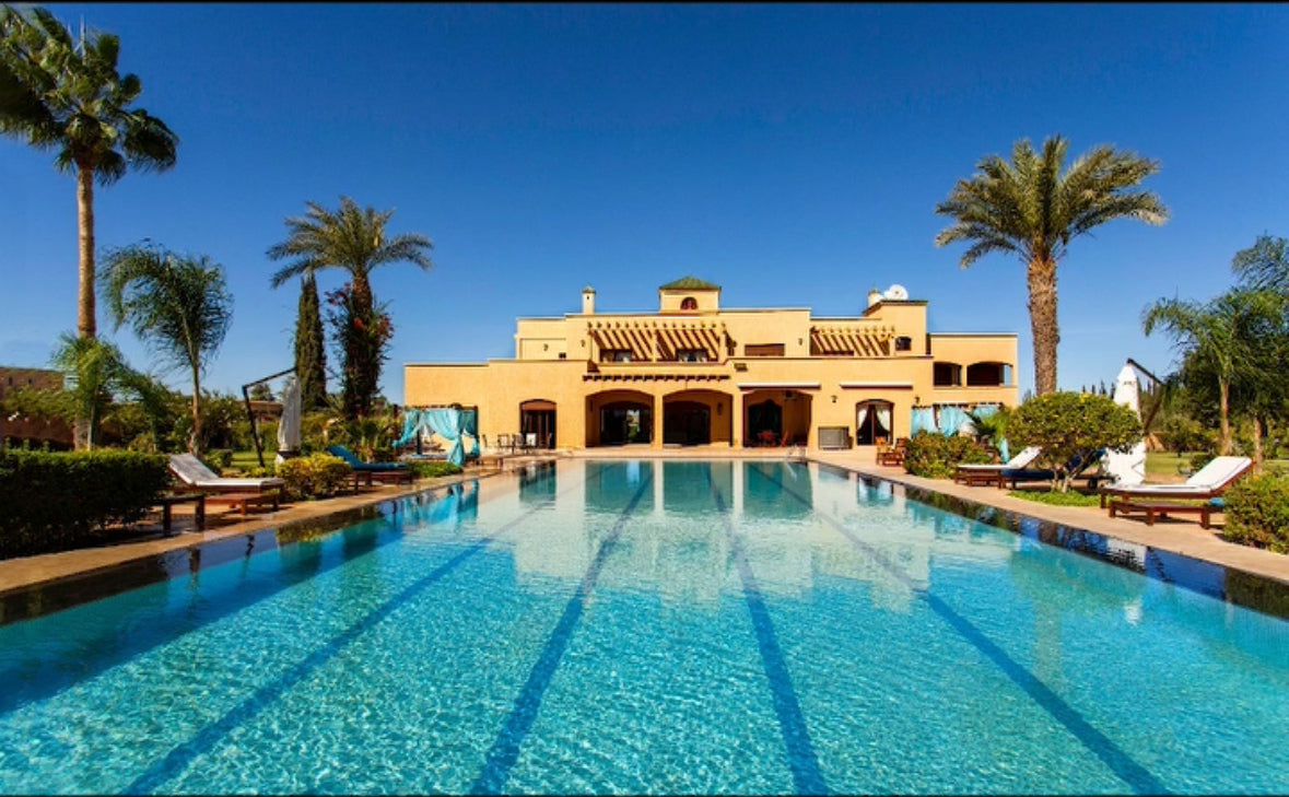 Palais les Sources de l'Atlas - Piscina y Almuerzo