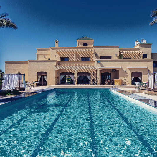 Palais les Sources de l'Atlas - Piscina y Almuerzo