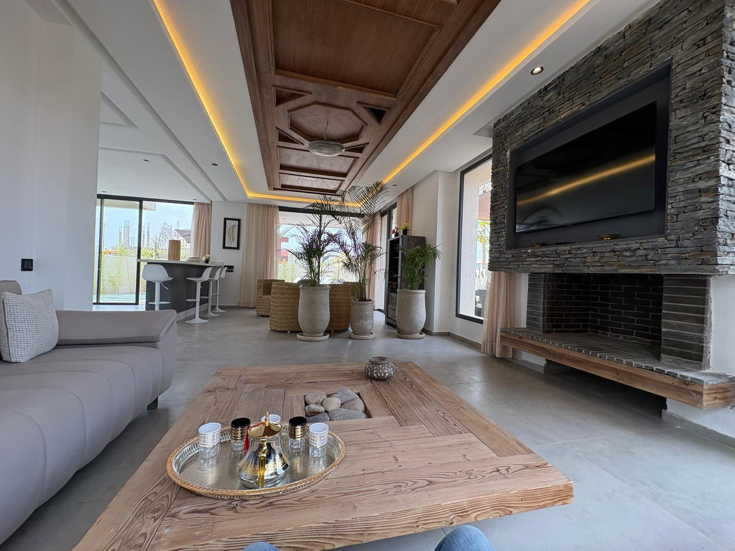 Villa Center - Route Ouarzazate