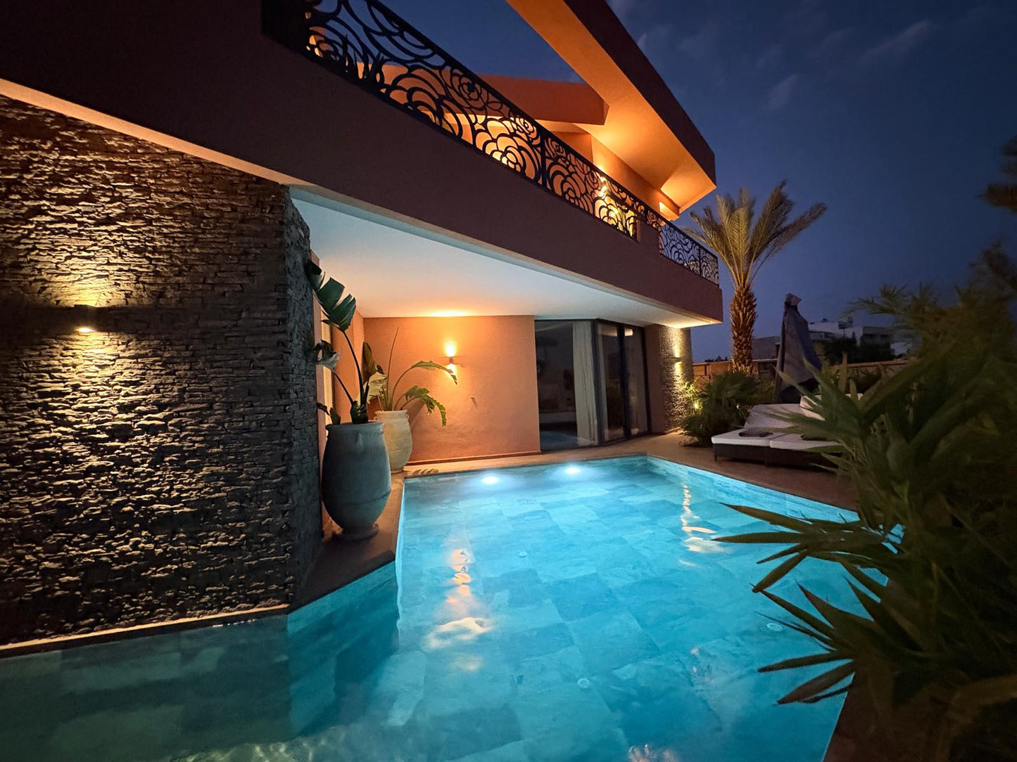 Villa Center - Route Ouarzazate